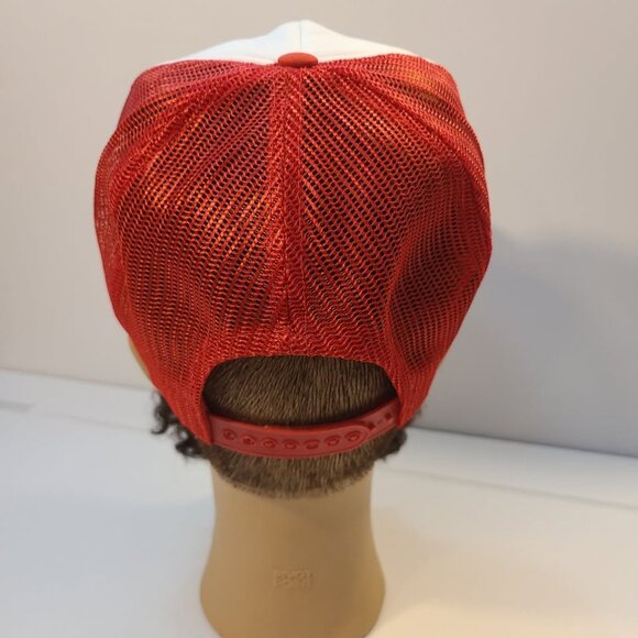 Vintage 90s United Tire Patch Adjustable Mesh Trucker Hat - Picture 3 of 8